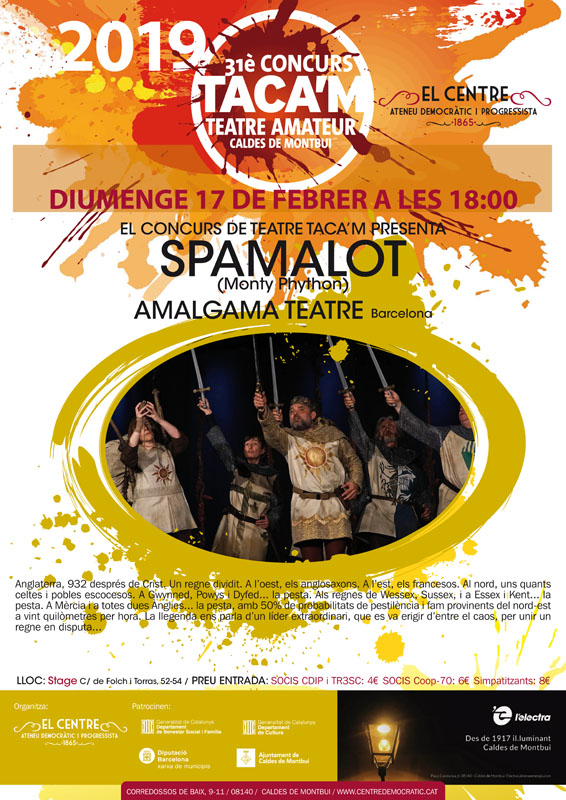 SPAMALOT de Monty Phyton