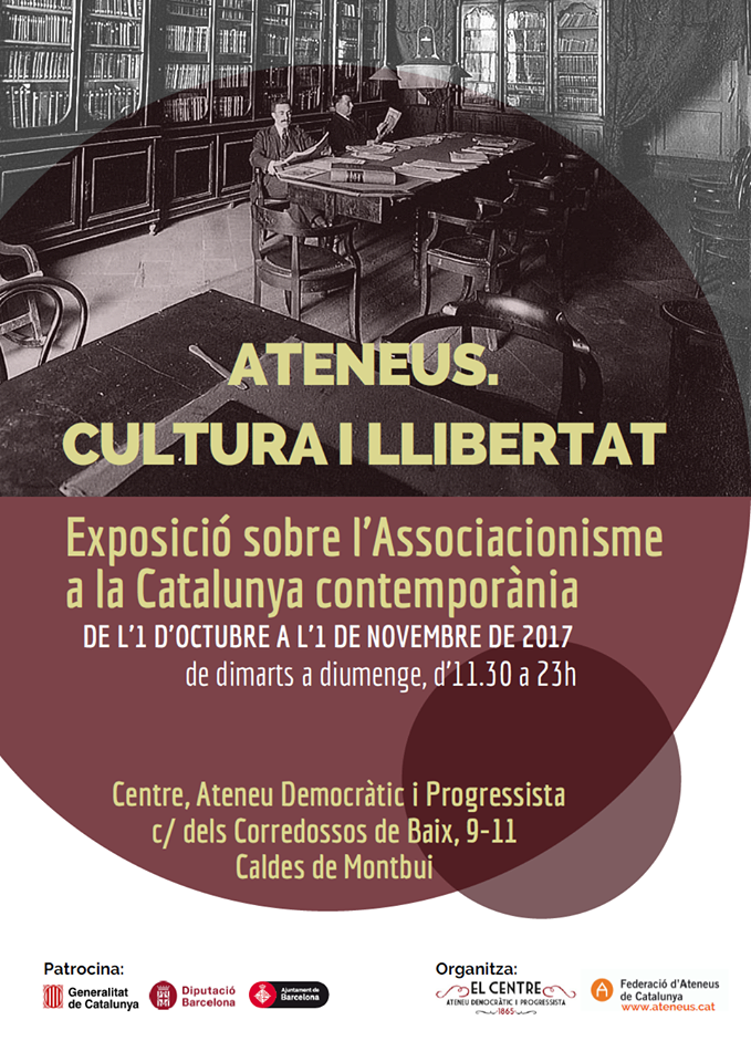 OBERTURA EXPOSICIÓ “ATENEUS CULTURA i LLIBERTAT”