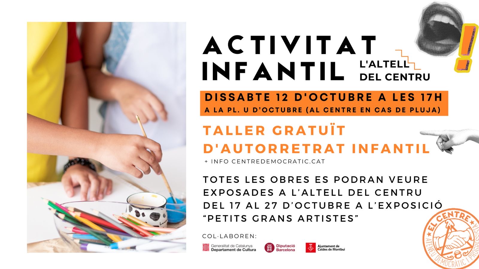 Taller infantil d’autoretrat