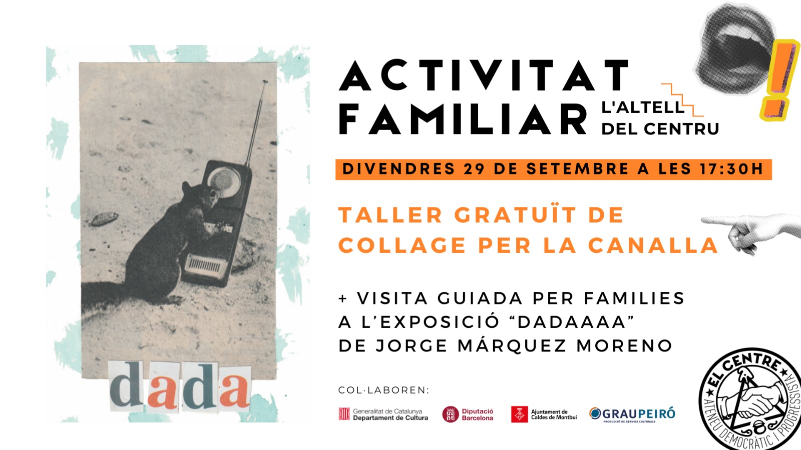 Taller gratuït de Collage per la canalla