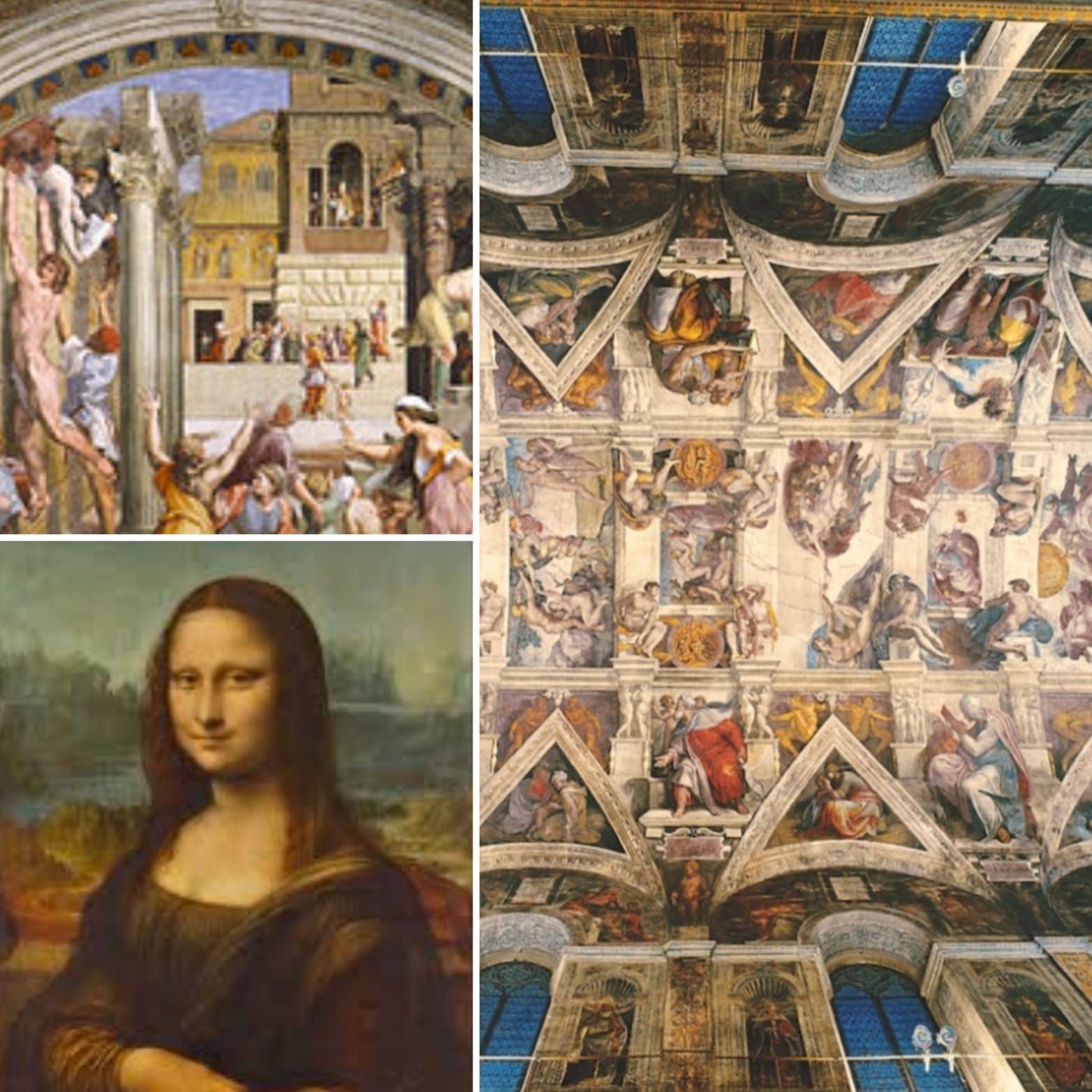 Els tres grans genis del Renaixement italià