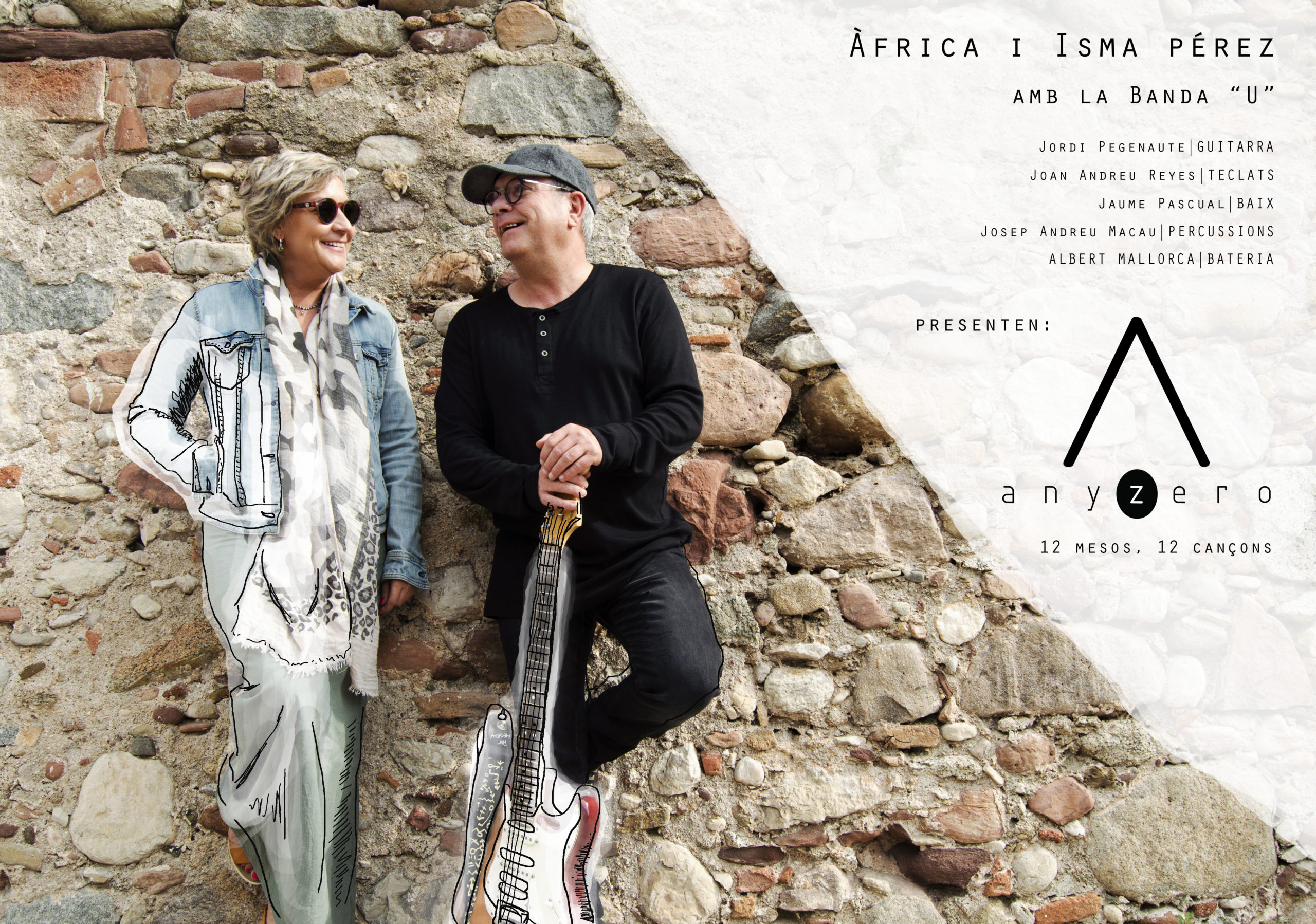 Concert presentació del disc “Any Zero” darrer treball dels calderins Àfrica i Isma Perez