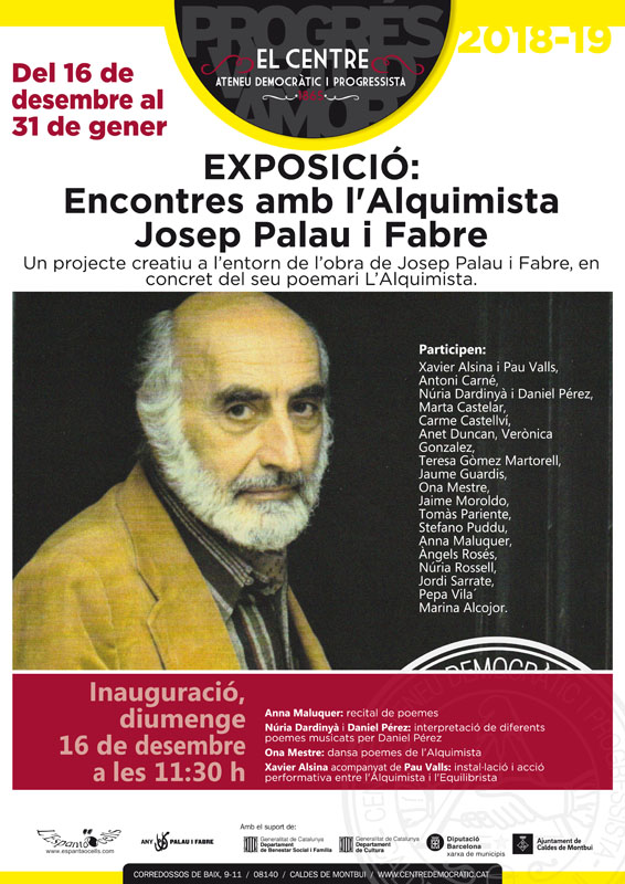 Encontres amb l’Alquimista Josep Palau i Fabre