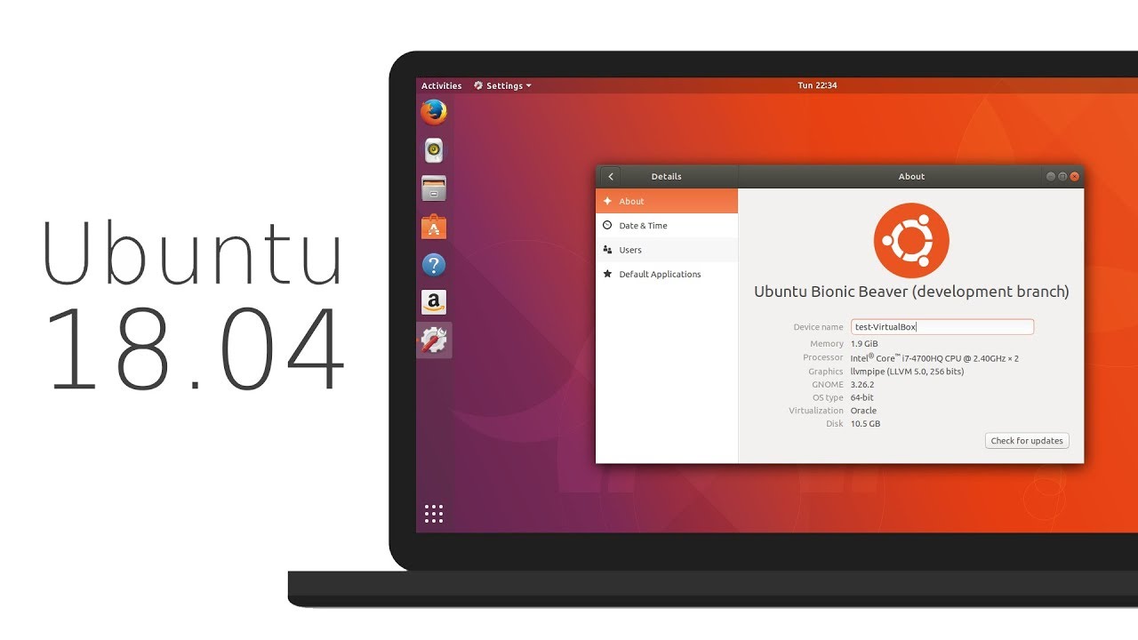 Presentació de la nova UBUNTU 18.04 LTS