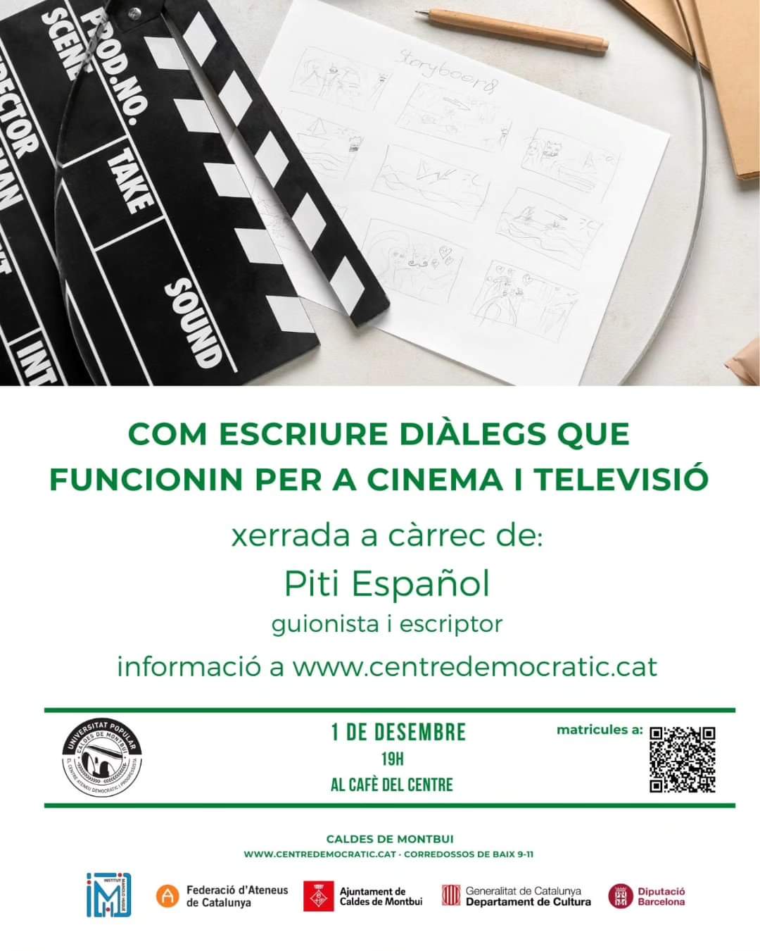 Com escriure diàlegs que funcionin per a cinema i televisió