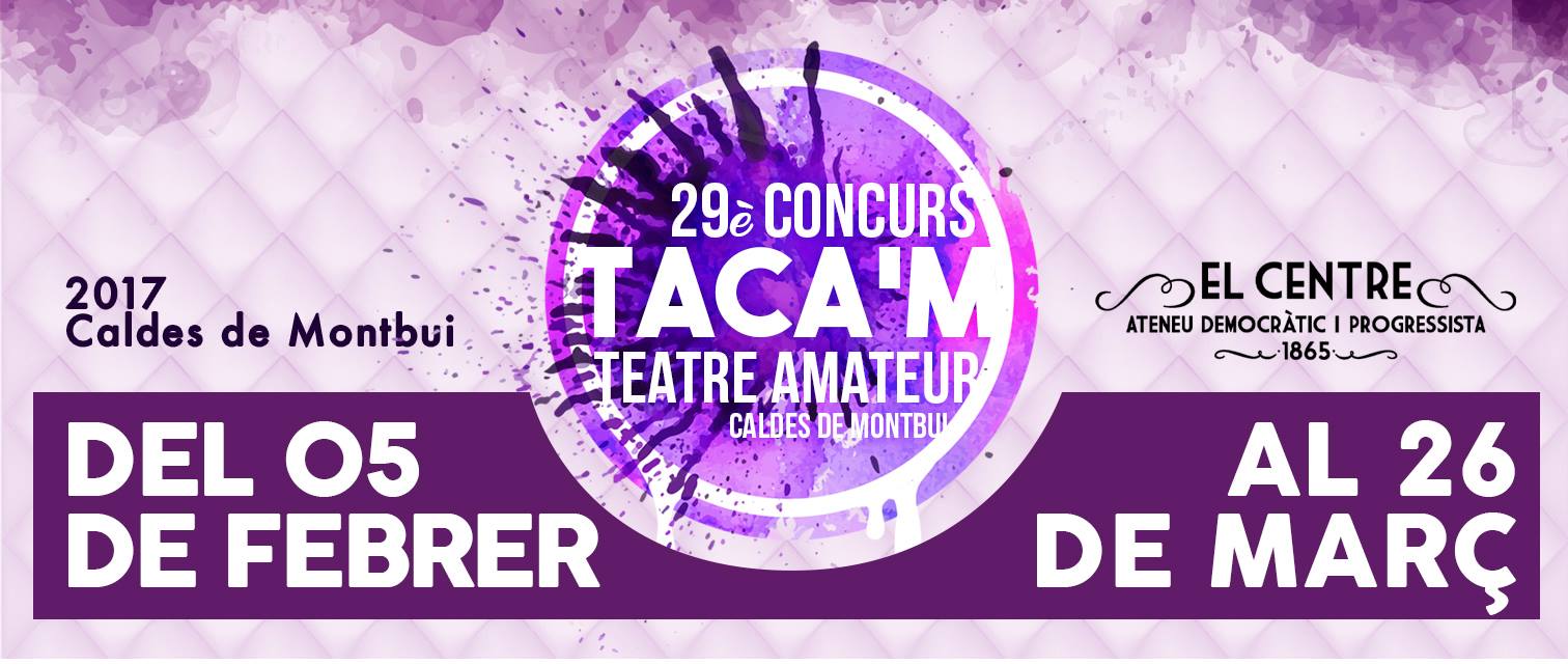 Sopar cloenda i entrega de premis del 29è TACA’M