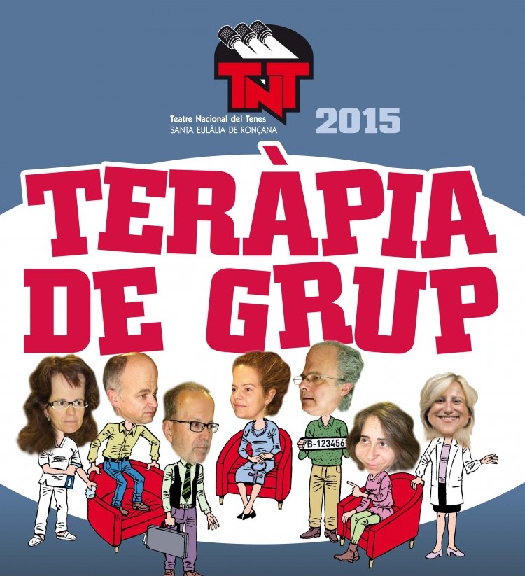 Concurs de Teatre TACA’M presenta TERÀPIA DE GRUP per Teatre Nacional del Tenes (Santa Eulàlia de Ronçana) de John Merrick