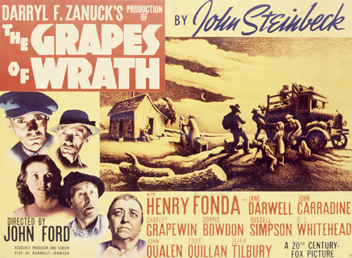 Cinema al centre The Grapes of Wrath del director John Ford, 1940